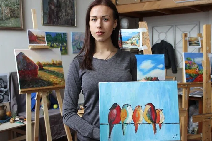 Курс «Основы живописи» в студии рисования