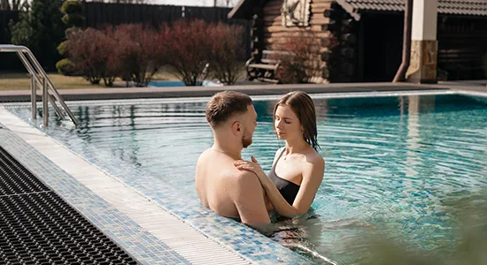 Романтический отдых для двоих в загородном комплексе «СЯБРЫ»