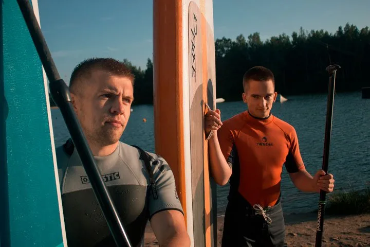 SUP серфинг в Wakepark.by