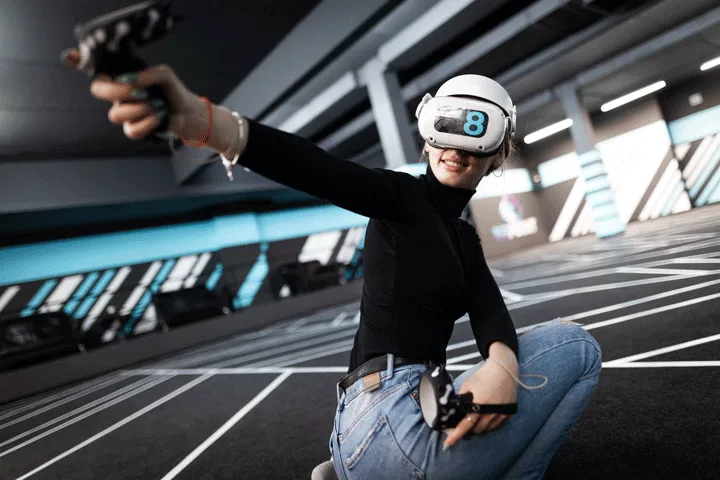Открытая игра в VR арене