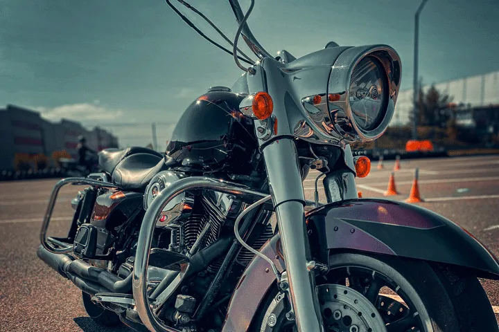 Контраварийный мастер-класс на Harley-Davidson