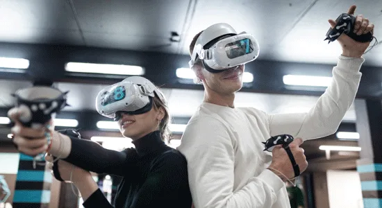 Открытая игра в VR арене