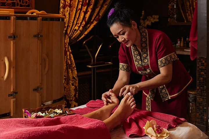 Nuad Thao Традиционная тайская foot-церемония