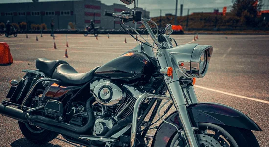 Контраварийный мастер-класс на Harley-Davidson