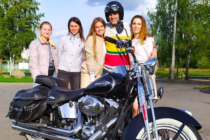 Мотопрогулка на пассажирском сидении Harley-Davidson
