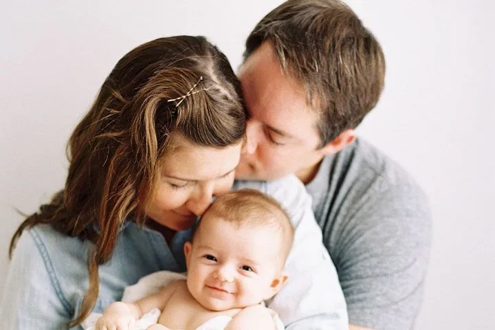 Занятие в школе для будущих родителей