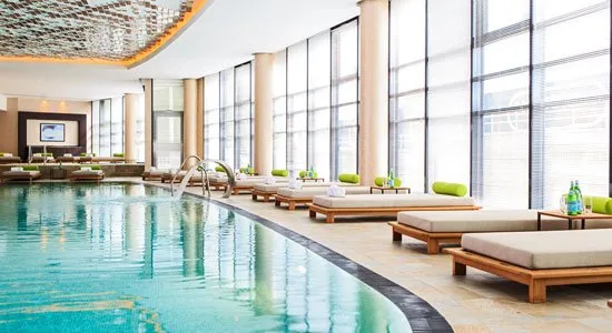 Сеанс в открытой аквазоне в Renaissance Minsk Hotel