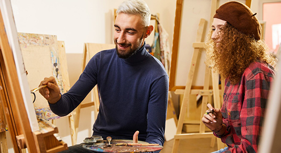 Арт-свидание для двоих в мастерской художника. Арт-свидание в студии для двоих