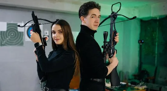 Стрельба из разных видов оружия в тирах «Гран» и «ProЛук»