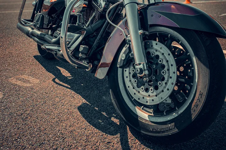 Контраварийный мастер-класс на Harley-Davidson