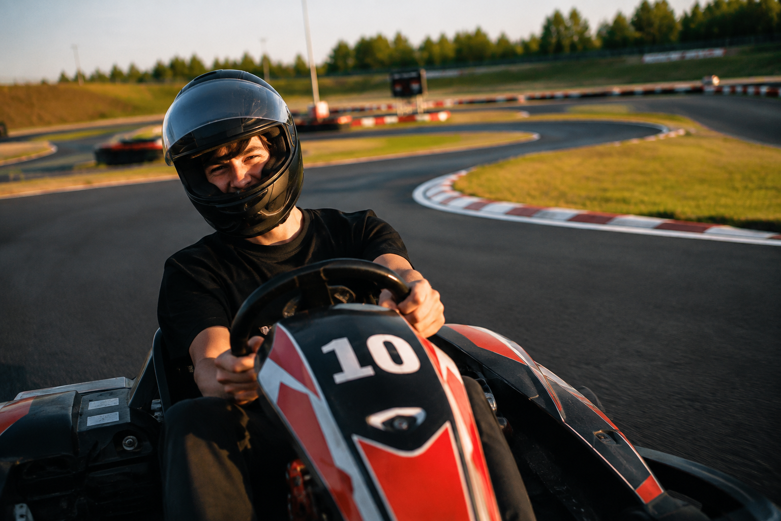 Картинг в «Smart Racing»: гонки в стайках