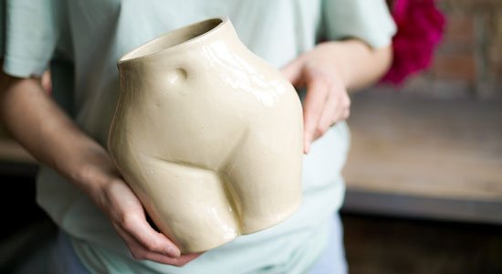 HUMAN: мастер-класс по лепке тела из керамики для одного человека (в группе)