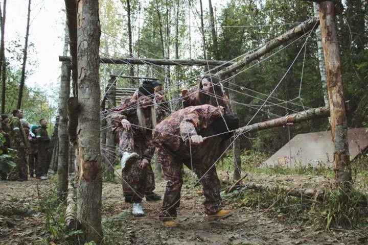 Детский спортивный квест «Десантник» в Парке активного отдыха «0,67»