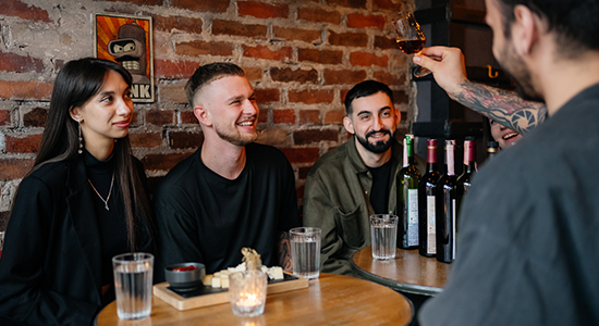 Дегустация хереса в баре «Чернила» для двоих