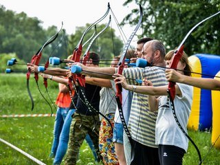 Стреляй метко — лучные бои Arrow Fight в Минске