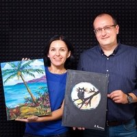 Картина на холсте за 2 часа: метод правополушарного рисования Картина на холсте за 2 часа: метод правополушарного рисования