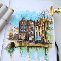 Курс скетчинга — красочные зарисовки своими руками Курс скетчинга — красочные зарисовки своими руками