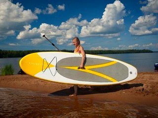 Катание на SUP-серфе в Минске Катание на SUP-серфе в Минске