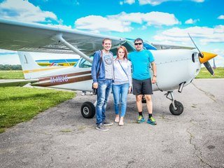 Полёт на самолёте Cessna-172 в Минске Полёт на самолёте Cessna-172 в Минске