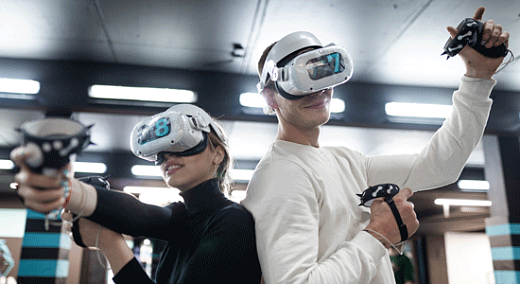 Открытая игра в VR арене