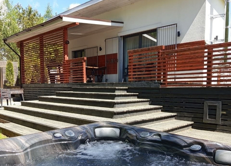 Аренда дома для отдыха с гидромассажным SPA-бассейном