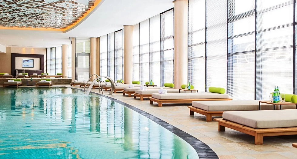 Сеанс в открытой аквазоне в Renaissance Minsk Hotel
