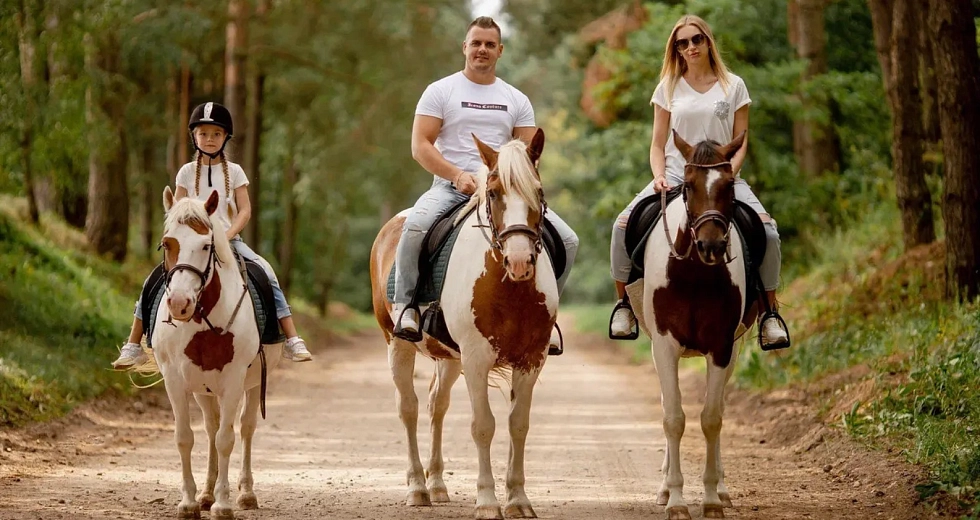 Семейная прогулка на лошадях в Green Ranch: специальное предложение сентября