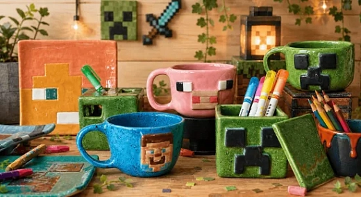 Курс по лепке из глины для детей «Minecraft. Level Up!»