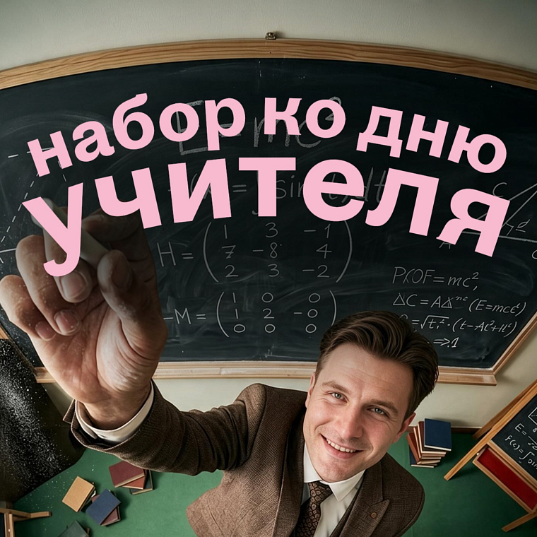 Подарочный набор ко дню учителя уже с упаковкой